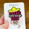 Nacho Average Tech Badge Reel, Retractable Badge Reel, Interchangeable Badge Reel, Funny Nurse ID Holder, Nurse Gift