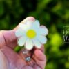 Daisy Badge reel, Funny Badge reel, RN ID Holder, Retractable Badge Reel, Nurse Gift, Flower Badge Reel