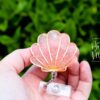 Seashell badge reel, Mermaid badge reel, Retractable Acrylic Badge Reel, Nurse Gift, Teacher badge reel
