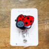 il_fullxfull.6170916223_5sjk Cute Ladybug Badge Reel, Custom Badge Reel, Funny Badge Reel, Summer Nurse Badge Reel, Retractable ID Holder, Interchangeable Lanyard
