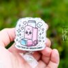 You take my breath Away Funny Badge Reel, Inhaler Badge Reel, Retractable ID Holder, Interchangeable, Glitter Badge Reel,
