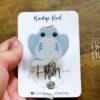 il_fullxfull.6182688708_3f0y Stingray Badge Reel, Funny Badge Reel, Summer Nurse Badge Reel, Retractable ID Holder, Interchangeable Lanyard, Marine Animals Badge Reels