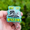 He is Rizzin Badge Reel, RN id Holder, Jesus Retractable Acrylic Badge Reel, Nurse Gift, Middle School Teacher Lanyard, Glitter id holder