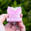 il_fullxfull.6199792376_nw69 Get your mammogram badge Reel, Mammo Tech Badge Reel, Mammographer badge ID, Retractable ID, Lanyard Badge Holder Badge Reel