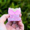 il_fullxfull.6199792382_jbpl Get your mammogram badge Reel, Mammo Tech Badge Reel, Mammographer badge ID, Retractable ID, Lanyard Badge Holder Badge Reel