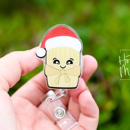 il_fullxfull.6230718559_gup9 Christmas Tamale, Christmas Badge Reel, Retractable ID Holder, Interchangeable, Glitter Badge Reel, feliz navidad, Mexican Christmas
