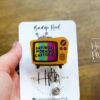 il_fullxfull.6230744049_kle7 Retro TV Badge Reel, Cute Cartoon Badge Reel, Retractable Badge Reel, Interchangeable Badge Reel