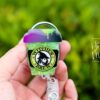 Witches Brew Glitter Badge Reel, Fall badge reel, Halloween badge reel, Retractable Badge Reel, Interchangeable Badge Reel
