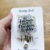 My favorite color is Christmas lights Badge Reel, Christmas Badge Reel, Retractable ID Holder, Interchangeable, Glitter Badge Reel