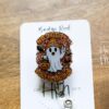 Halloween No diggity, about to bag it up Badge Reel, Fall Badge Reel, Ghost Badge Reel, Halloween Badge Reel, Autumn Badge Reel
