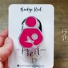 Lactation Consultant Badge Reel, Nurse Badge Reel, Retractable Badge Reel, Interchangeable Badge Reel