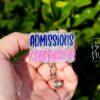 Admissions Coordinator Badge Reel, Admissions Badge Reel, Funny Badge Reel, Retractable Badge Reel, Interchangeable, Stocking Stuffer