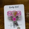 3D Uterus with baby Badge Reel, Retractable Badge Reel, Interchangeable Badge Reel, whnp badge reel