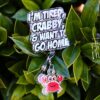 I'm Tired, Crabby, and I want to go home Funny Badge Reel, Night Shift badge reel, crabby Lanyard