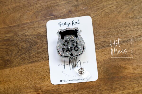 il_fullxfull.6368287196_skq5 FAFO Corrections Badge Reel, corrections officer ID Holder, Retractable Acrylic Badge Reel, corrections badge, Police Badge Reel Pin