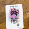 Stay Trashy Raccoon, Funny Badge reel, RN ID Holder, Retractable Acrylic Badge Reel, Nurse Gift, Night Shift