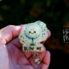 Blow Me Dandelion Badge Reel, RN id Holder, Retractable Acrylic Badge Reel, Nurse Gift, Funny Badge Reel