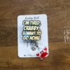 I'm Tired, Crabby, and I want to go home Funny Badge Reel, Night Shift badge reel, crabby Lanyard