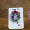 Cute  Christmas Ghost Badge Reel, Christmas Badge Reel, Retractable ID Holder, Interchangeable, Glitter Badge Reel, Christmas Ghost