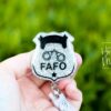 il_fullxfull.6416367155_5ep0 FAFO Corrections Badge Reel, corrections officer ID Holder, Retractable Acrylic Badge Reel, corrections badge, Police Badge Reel Pin