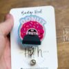 Donut of truth Badge Reel, Cute Nurse Badge Reel, radiology badge reel, Retractable Acrylic Badge Reel, Nurse Gift, Night Shift. MRI