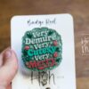 Very Demure, Very Cutesy, Very Merry, Badge Reel, Christmas Badge Reel, Teacher Badge Reel, Retractable ID Holder, Interchangeable