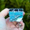 But did you Document it?  Funny Badge Reel, Nurse Badge Reel, ID Holder, Retractable Badge, human resources gift, Stocking Stuffer