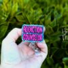 Addiction Counselor Badge Reel, RN ID Holder, Retractable Acrylic Badge Reel, Nurse Gift, Positive Badge Reel, counselor gift