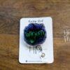 Wicked Badge Reel, Halloween Badge Reel,  Elphaba ID Holder, Interchangeable badge reel, Theater Gift, for good