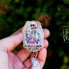 All of My Flabbers Are Gasted  Badge Reel, RN id Holder, Retractable Acrylic Badge Reel, Nurse Gift, Funny Badge Reel