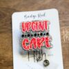 Urgent Care Badge Reel, RN ID Holder, Retractable Acrylic Badge Reel, Office ID Holder, Stocking Stuffer, urgent care nurse
