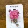 It's good to see me isn't it Badge Reel, Glinda ID Holder, Interchangeable badge reel, Theater Gift, For Good