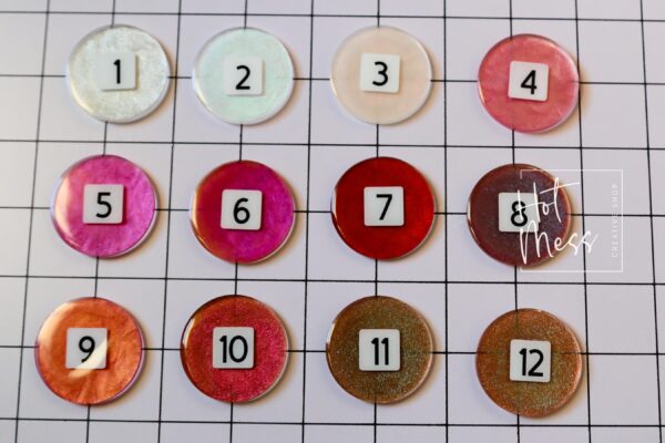 Elegant Marble-Look X-Ray Marker Set: Radiology Tech Gift, Lead Markers for Radiologists, Stocking Stuffer gift