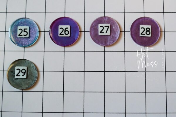 Elegant Marble-Look X-Ray Marker Set: Radiology Tech Gift, Lead Markers for Radiologists, Stocking Stuffer gift