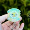 All oopsie no Daisy Badge reel, Funny Badge reel, RN ID Holder, Retractable Badge Reel, Nurse Gift, Flower Badge Reel