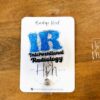 Interventional Radiology Badge Reel, Rad Life ID Holder, Retractable ID Holder