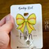 Softball Coquette bow Badge Reel, Badge ID, Stocking Stuffer, work lanyard, coquette Softball, Softball Mom, Mother's day Gift