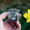 Fueled by other peoples drama badge reel, RN ID Holder, Retractable Acrylic Badge Reel, Nurse Gift, Night Shift, Office Badge Reel, Raccoon