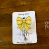 Softball Coquette bow Badge Reel, Badge ID, Stocking Stuffer, work lanyard, coquette Softball, Softball Mom, Mother's day Gift