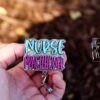 il_fullxfull.6783050368_pjld Nurse Practitioner Badge Reel, np badge reel, RN ID Holder, Retractable Acrylic Badge Reel, Nurse Gift, Boo Boo Crew