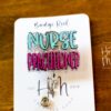 il_fullxfull.6783050374_tn17 Nurse Practitioner Badge Reel, np badge reel, RN ID Holder, Retractable Acrylic Badge Reel, Nurse Gift, Boo Boo Crew