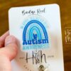 Autism Awareness Badge Reel, Neurology badge ID, Retractable ID, Lanyard Badge Holder Badge Reel, autism acceptance