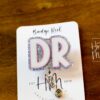 il_fullxfull.6831176475_kbfg Doctor Badge Reel, DR ID Holder, Retractable Acrylic Badge Reel, Funny Badge Reel, Glitter id holder,
