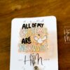All My Systems are nervous badge reel, Interchangeable Badge Reel, Cute badge Reel, Teacher ID Holder, Anxiety badge reel, Badge Holder