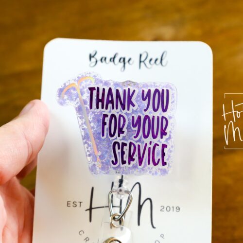 il_fullxfull.6843782782_h8fo IUD Thank You Funny Badge Reel, Retractable Badge Reel, Interchangeable Badge Reel, OB ID Holder, Birth Control