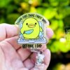 I hope this email finds you before I do Funny Badge Reel, Office Badge Holder, Retractable Acrylic Badge Reel, Office Badge Reel