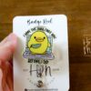 I hope this email finds you before I do Funny Badge Reel, Office Badge Holder, Retractable Acrylic Badge Reel, Office Badge Reel