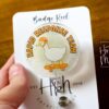 Rapid Response Team, Silly Goose badge reel, Interchangeable Badge Reel, Cute badge Reel, Teacher ID Holder, animal badge reel, Badge Holder