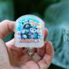 4th of July USA Badge Reel, Stay Trashy America, Retractable Badge Reel, Teacher ID Holder, Nurse Badge Reel