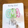Certified Medical Assistant Glitter Badge Reel – Sparkly ID Holder for CMA, Retractable Badge Clip, Cute Healthcare Accessory